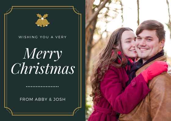  This was also a winter engagement session, so that made it easier to convert to a Christmas card! 